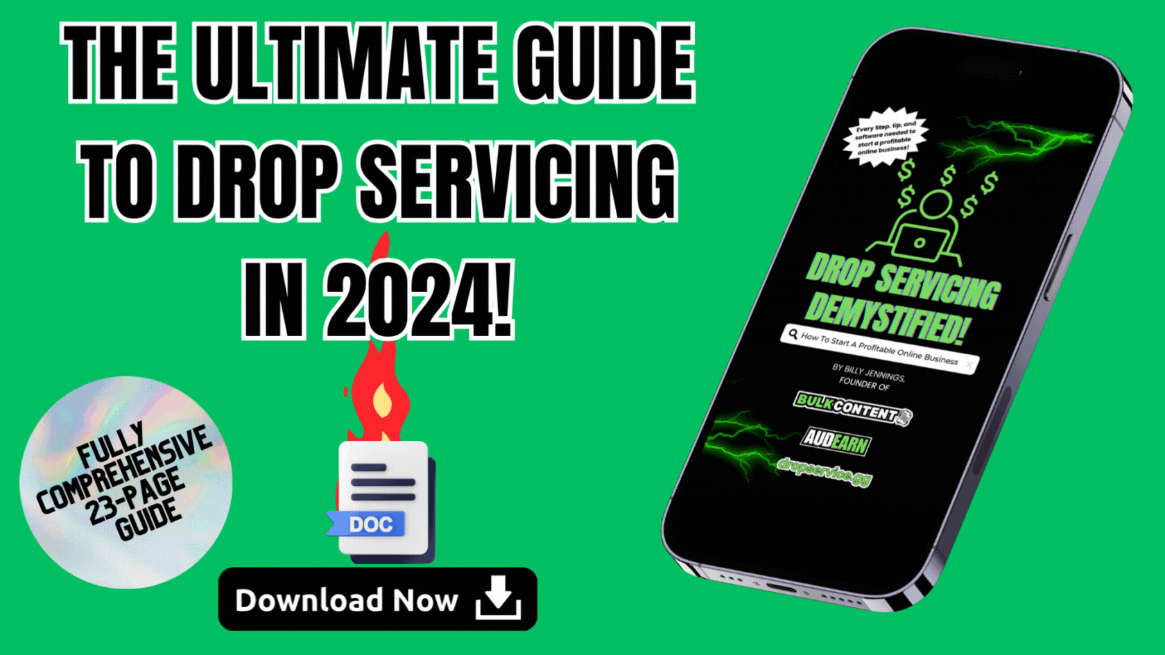 Ultimate Drop Service Guide (2024)  Free PDF Download For Dropservice.gg Members Only